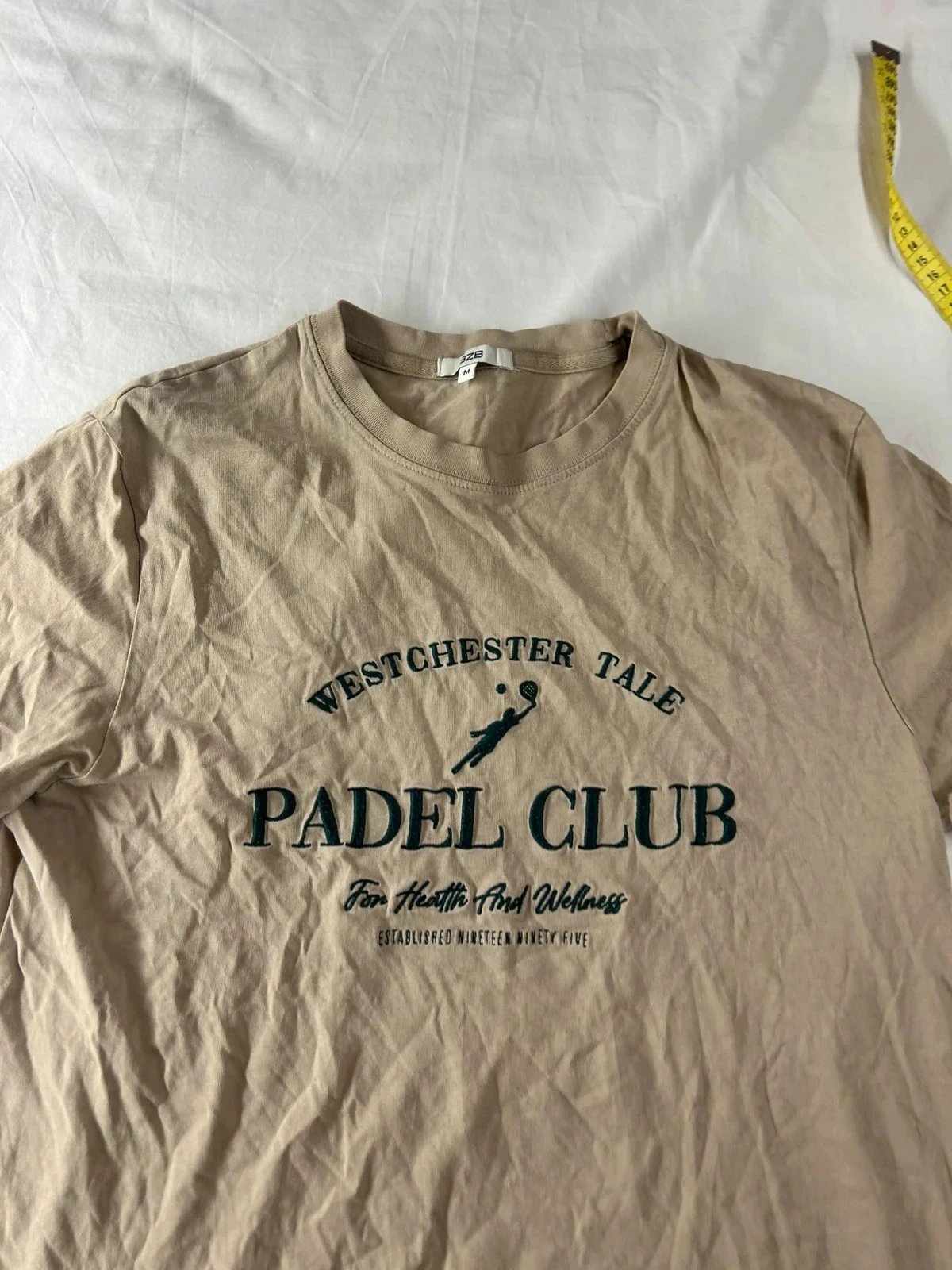 Beige bedrukt t-shirt bzb – photo 4
